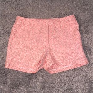 Pim + Larkin Pink Flower Shorts